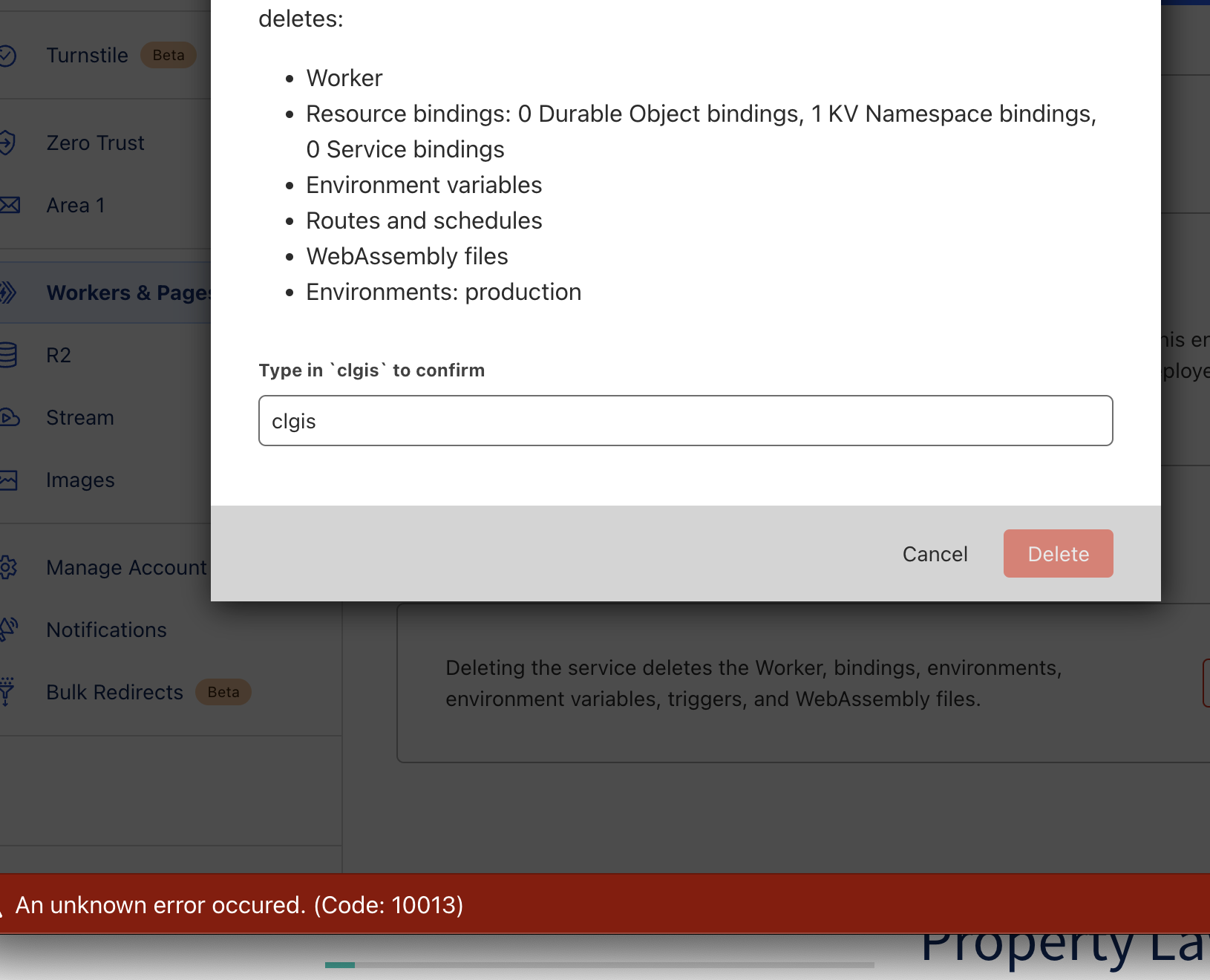 It states currently mtls for workers is not supported for domains