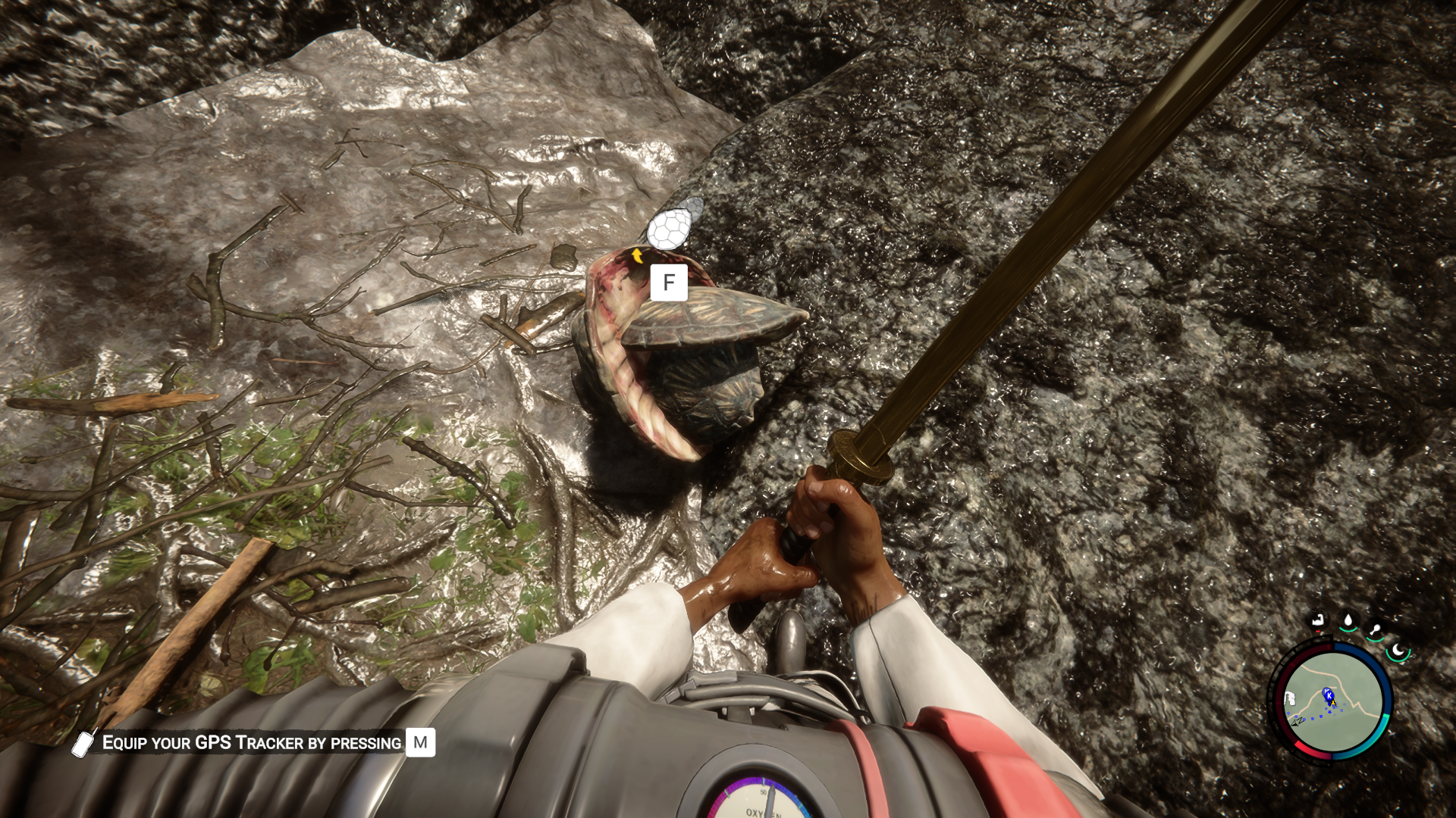 Oh no im not the one who got shot sons of the forest