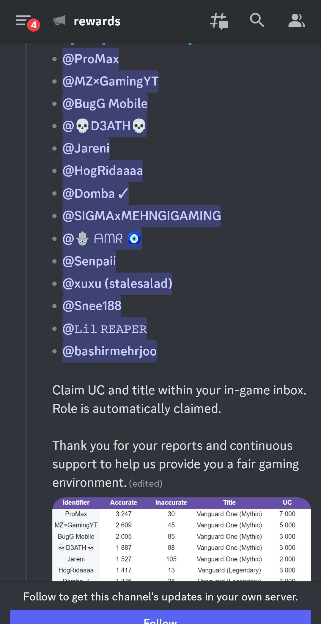 Why i can t join world of wonder discord server pubg mobile