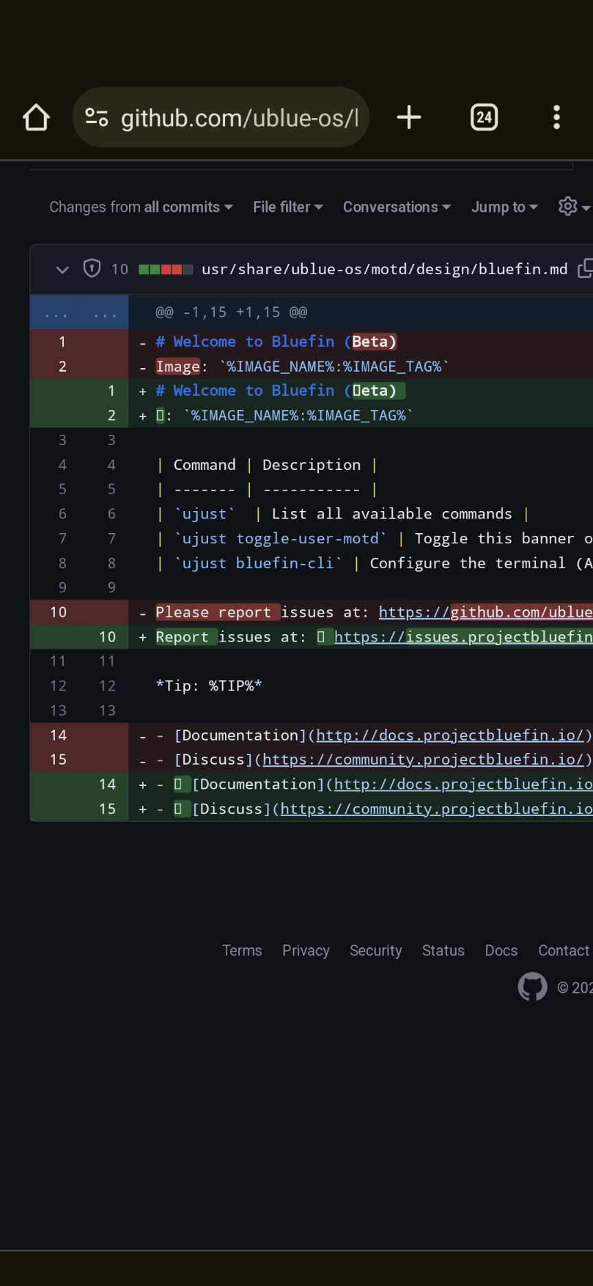 I get a little worried about using nerd fonts in the motd because it