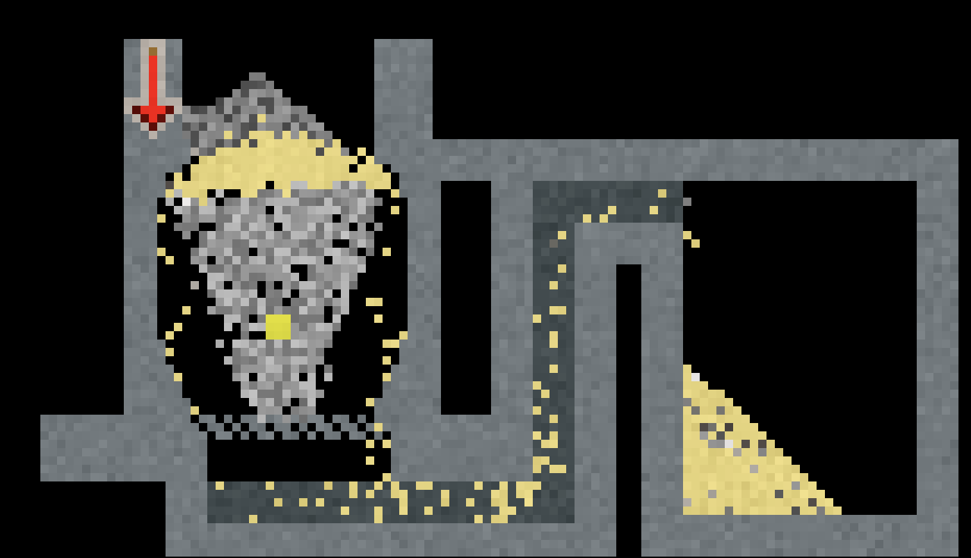 sand fall good if sand no fall then bad sand - ⛄ R74n / Sandboxels