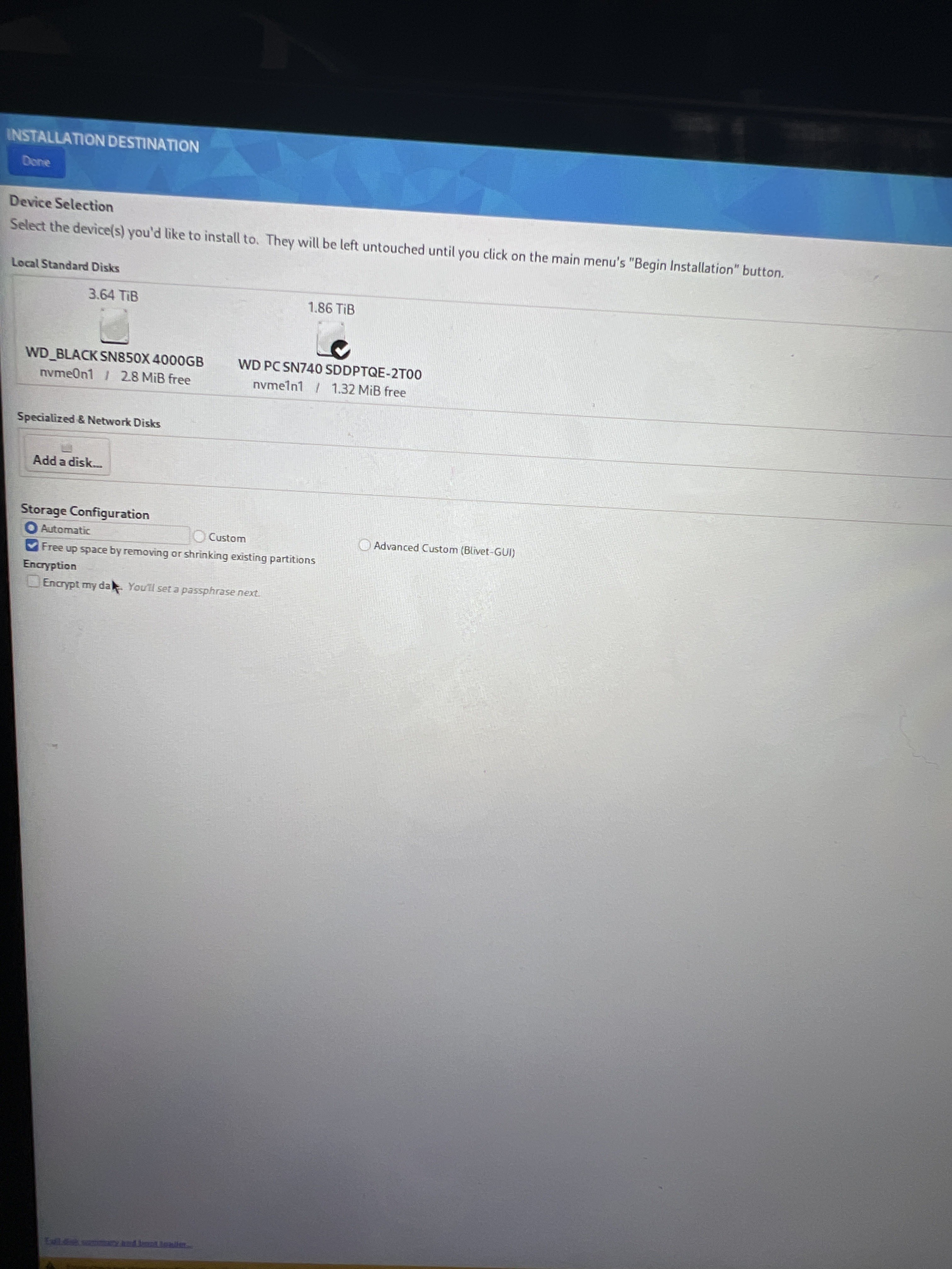 you can change your default zone from FedoraWorkstation to