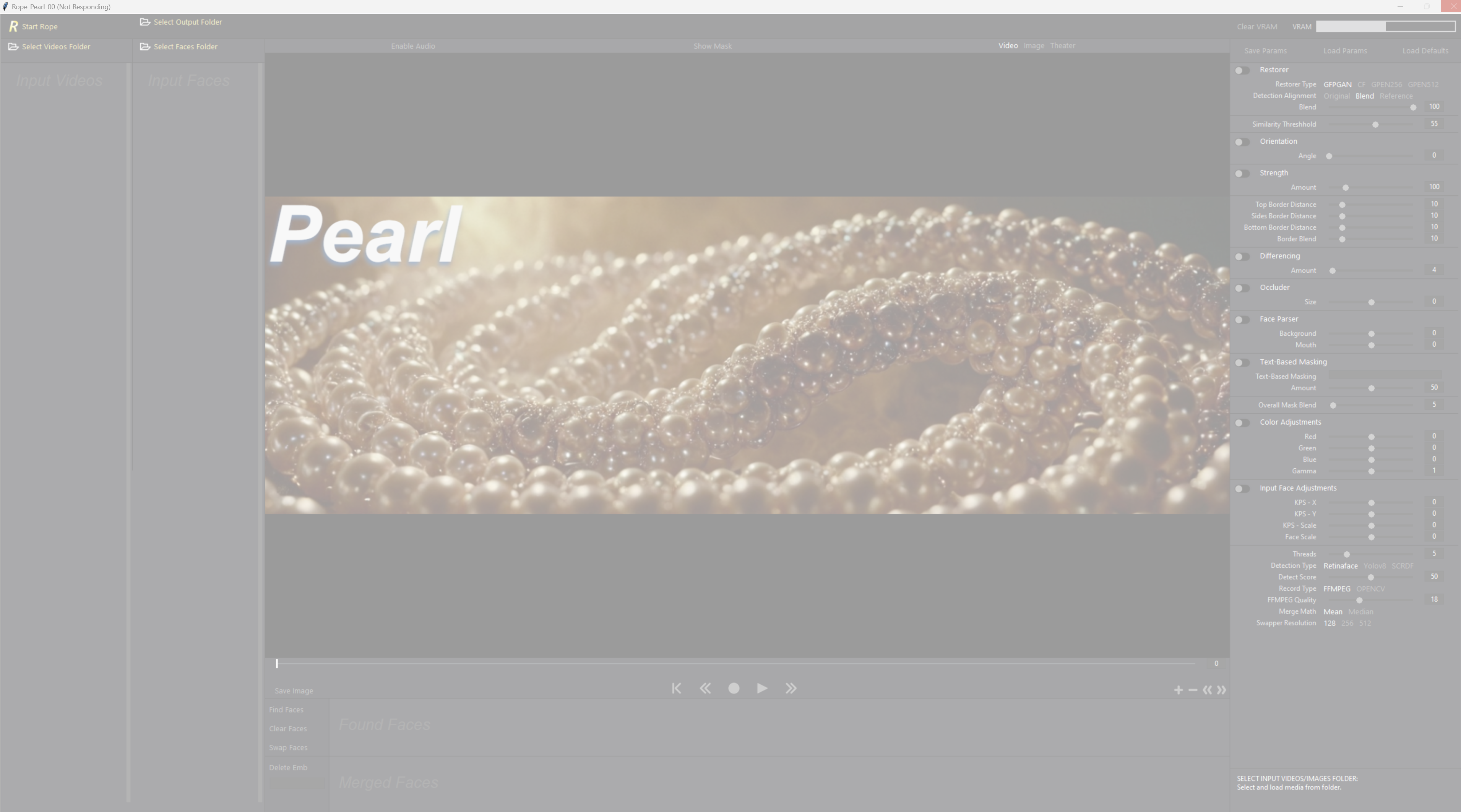 Enhance like magnific just hangs evice cuda dtype torch float16