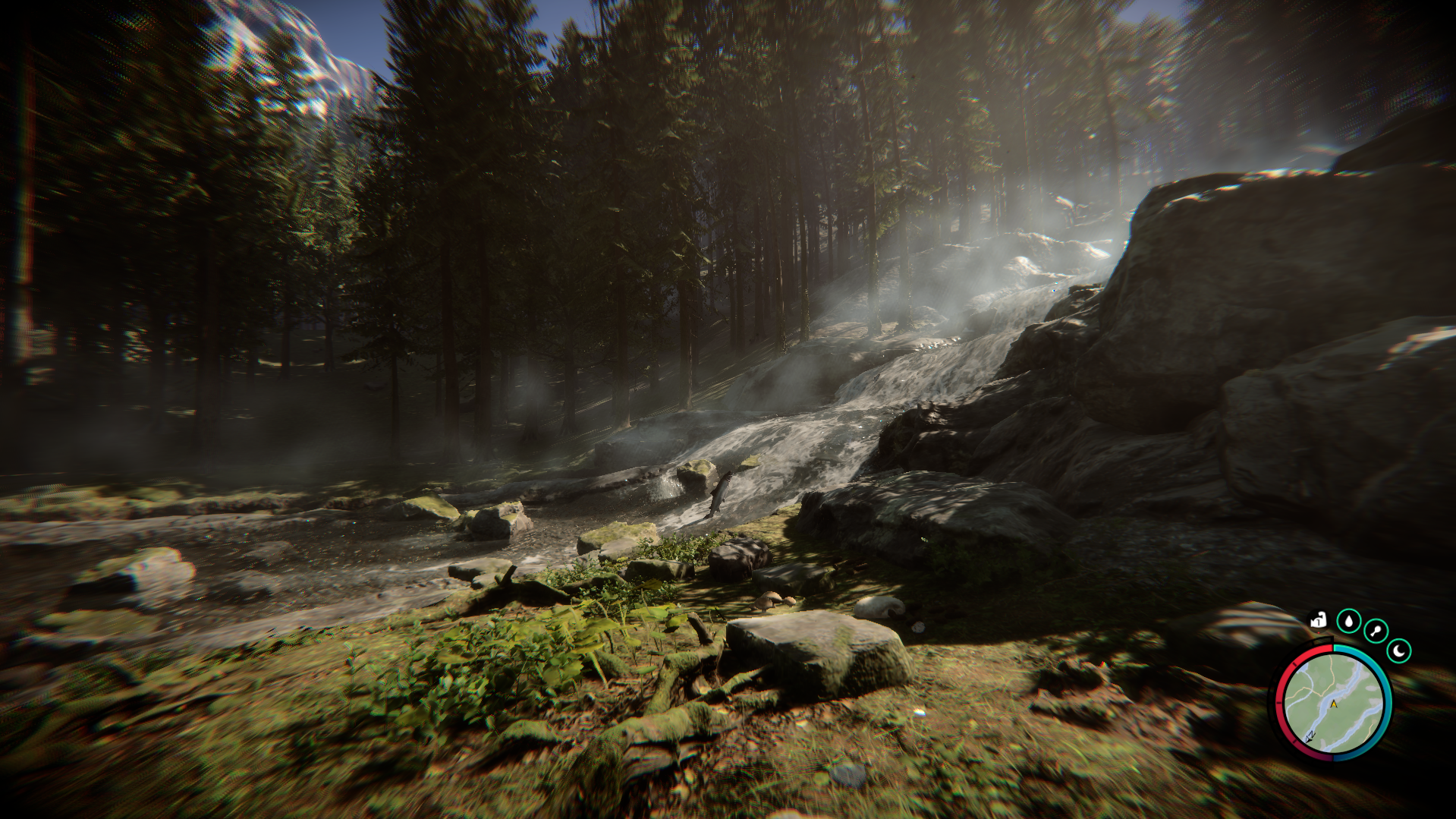 the fog in game is super low resolution - Sons Of | The Forest
