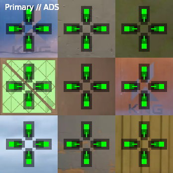 Crosshair code preview