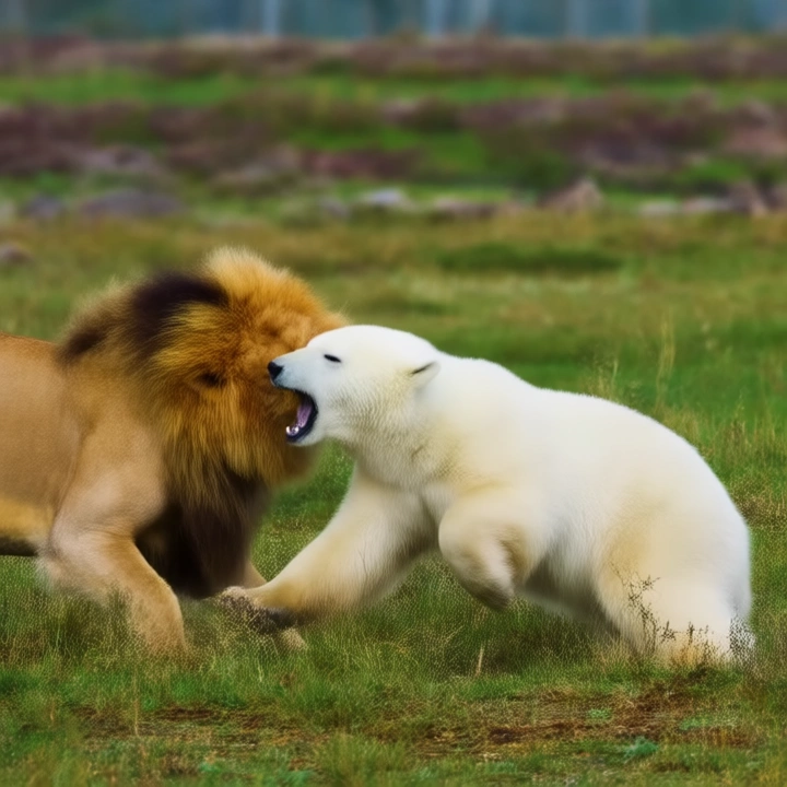 0232-a_lion_biting_a_polar_bear_fiercely-hunyuan-video-t2v-720p-BF16-575819063.webp