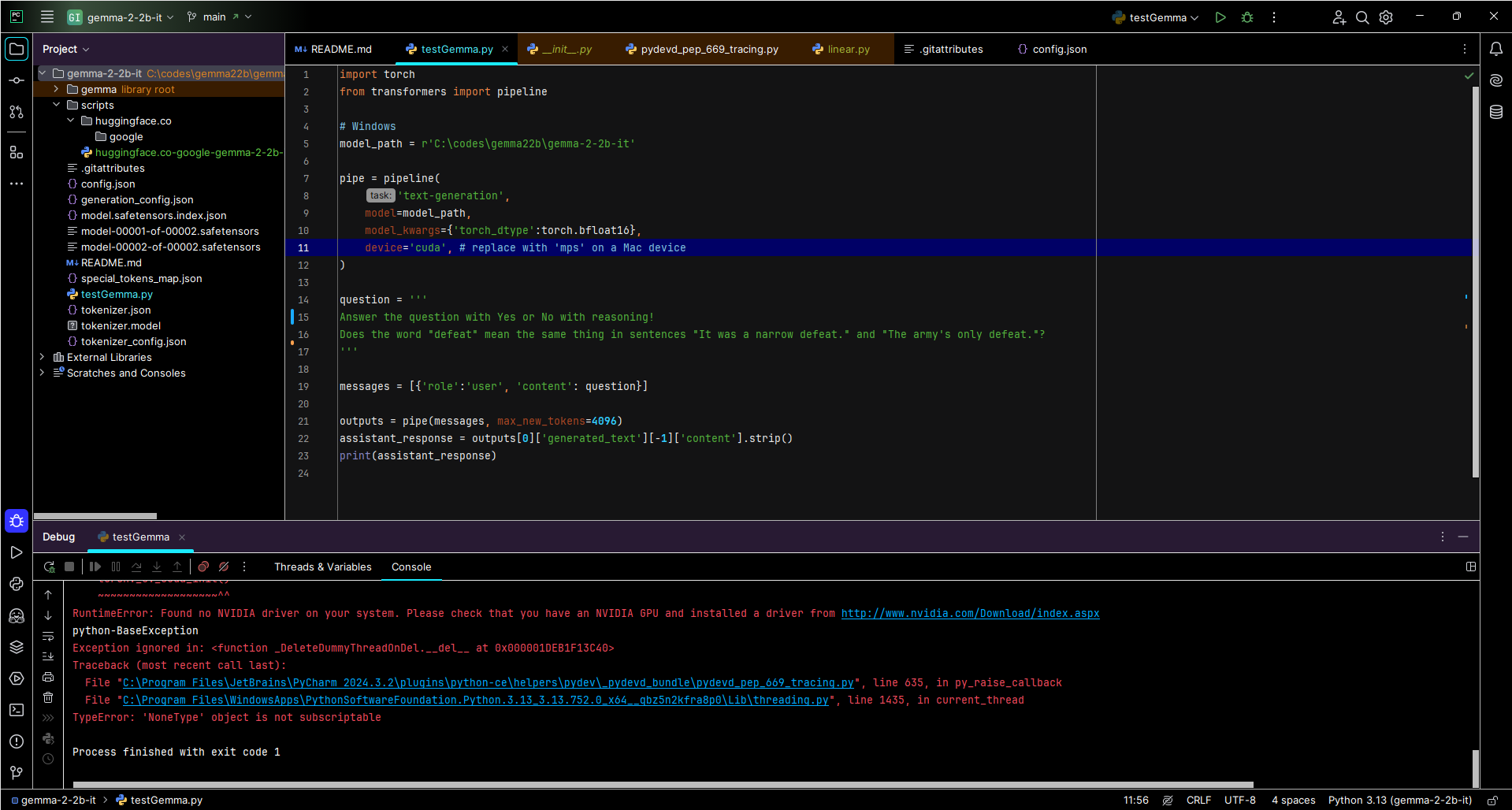 Problems With NVIDIA Driver C 