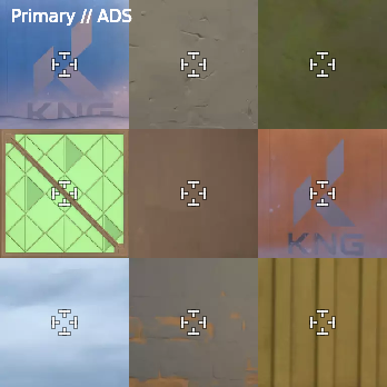 Crosshair code preview