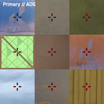 Crosshair code preview