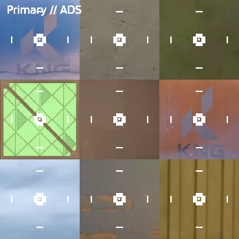Crosshair code preview