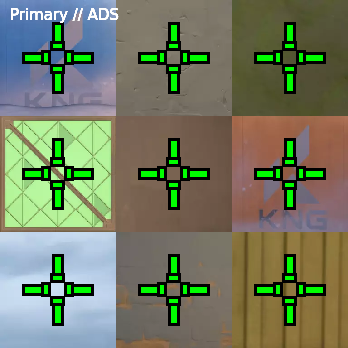 Crosshair code preview