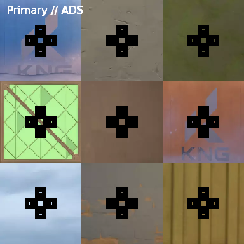 Crosshair code preview