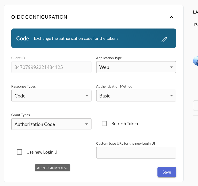 Zitadel - Configuration