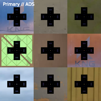 Crosshair code preview