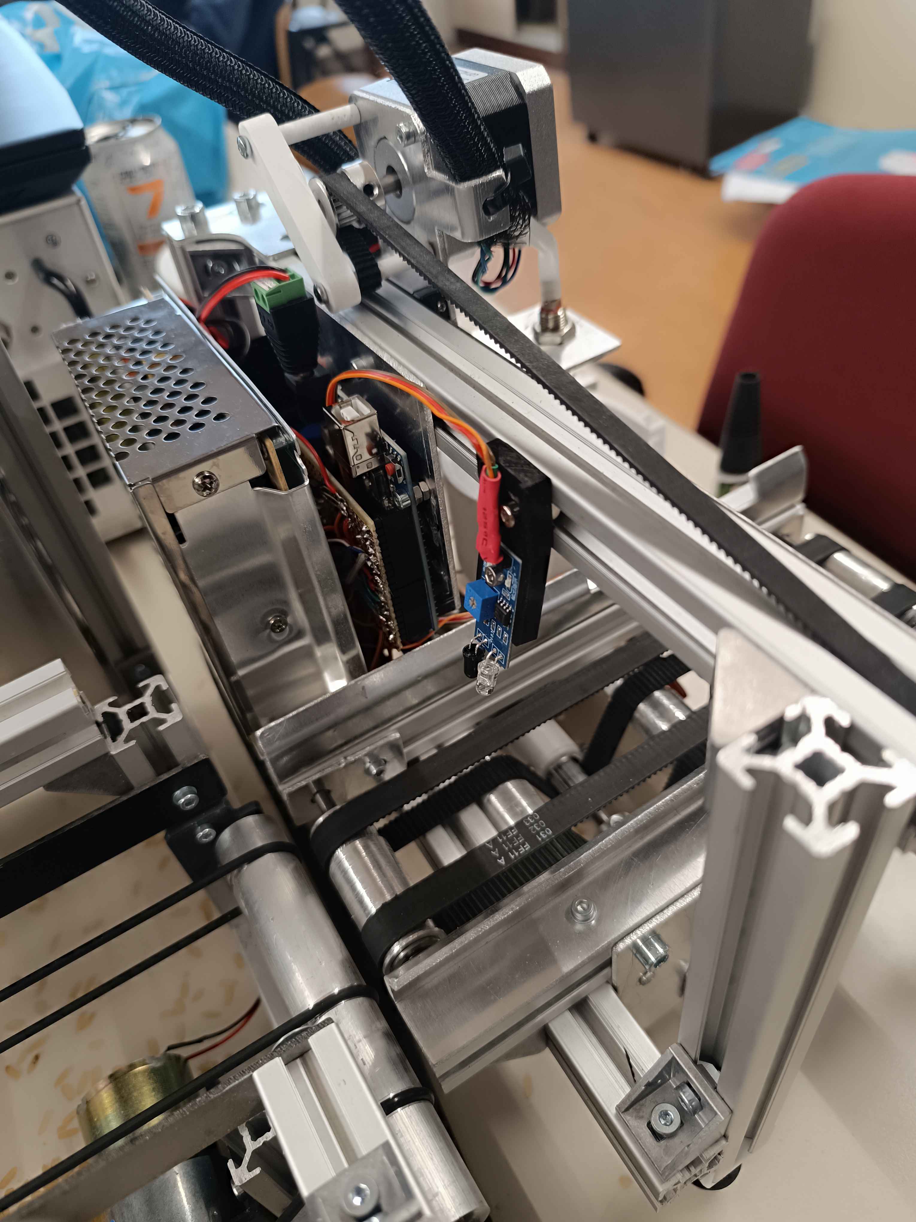 Exam project, production line - Arduino