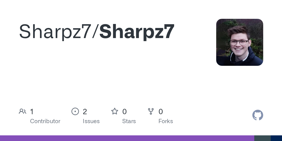 Sharpz7/coder.yml at main · Sharpz7/Sharpz7