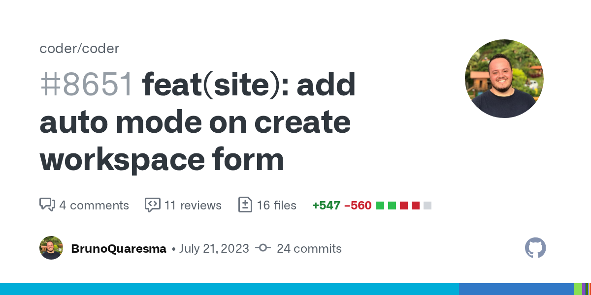 feat(site): add auto mode on create workspace form by BrunoQuaresma...