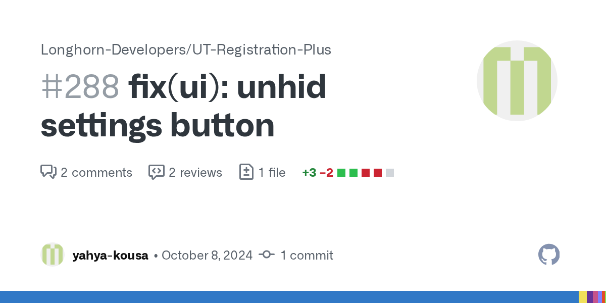 fix(ui): unhid settings button by yahya-kousa · Pull Request #288 ·...