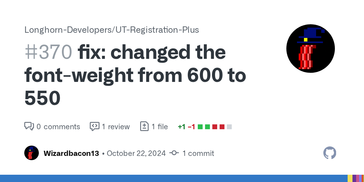 fix: changed the font-weight from 600 to 550 by Wizardbacon13 · Pul...
