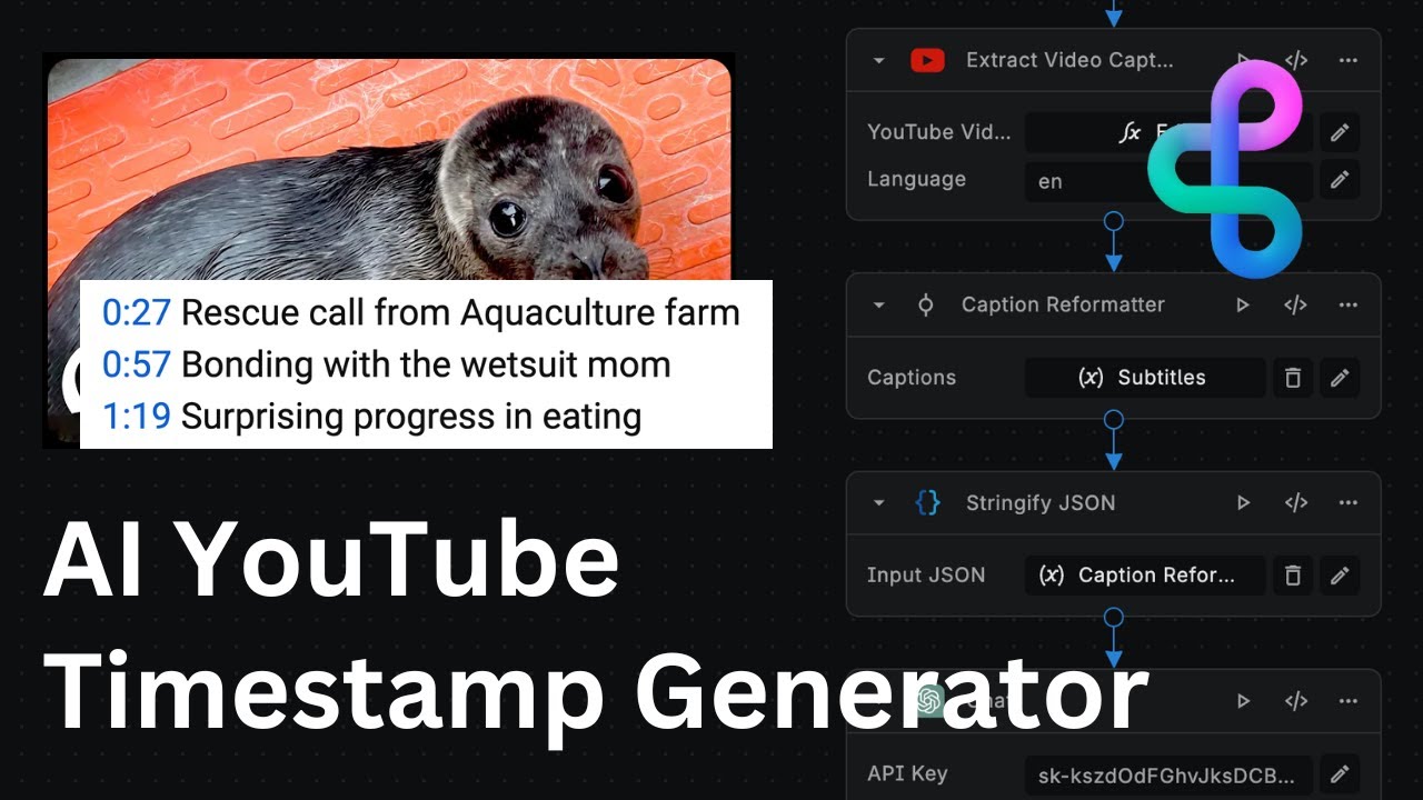 Making an AI YouTube Timestamp Generator with BuildShip