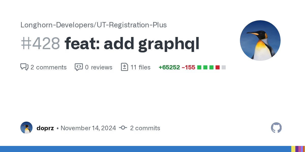 feat: add graphql by doprz · Pull Request #428 · Longhorn-Developer...