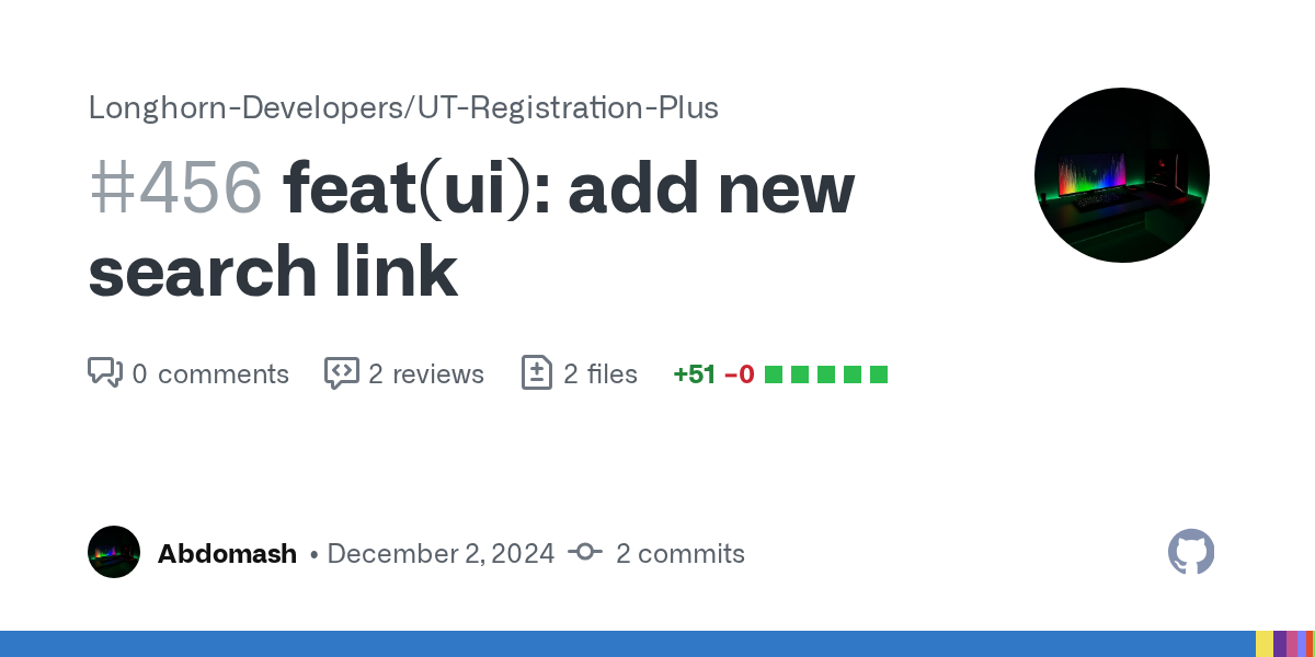 feat(ui): add new search link by Abdomash · Pull Request #456 · Lon...