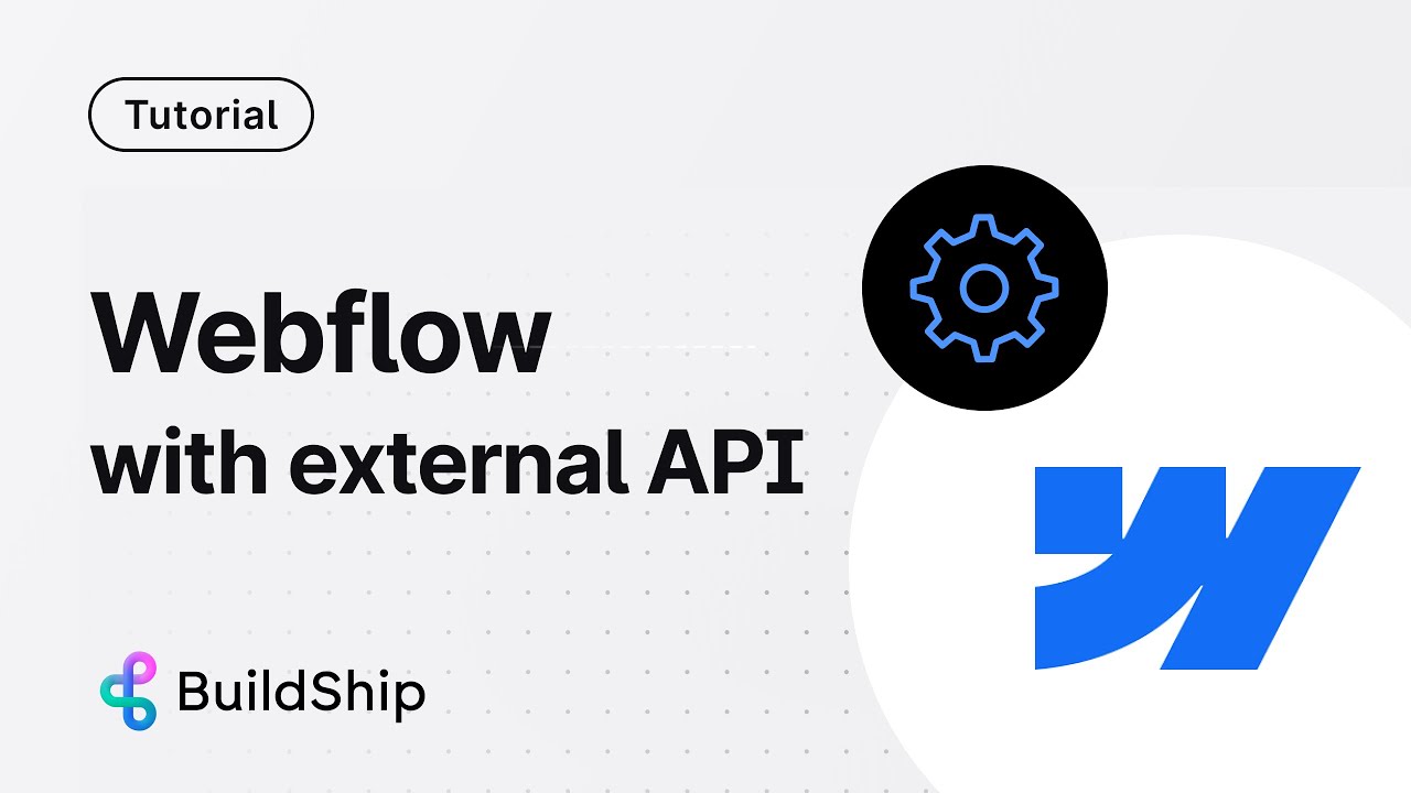 Connect Webflow with External API - Display Data, Create Page Content
