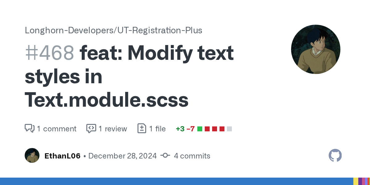 feat: Modify text styles in Text.module.scss by EthanL06 · Pull Req...