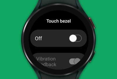 Galaxy Watch Touch bezel is not working