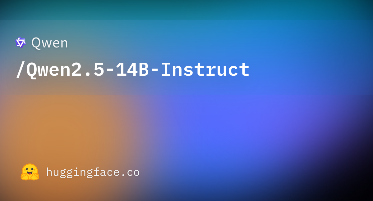 Qwen/Qwen2.5-14B-Instruct · Hugging Face