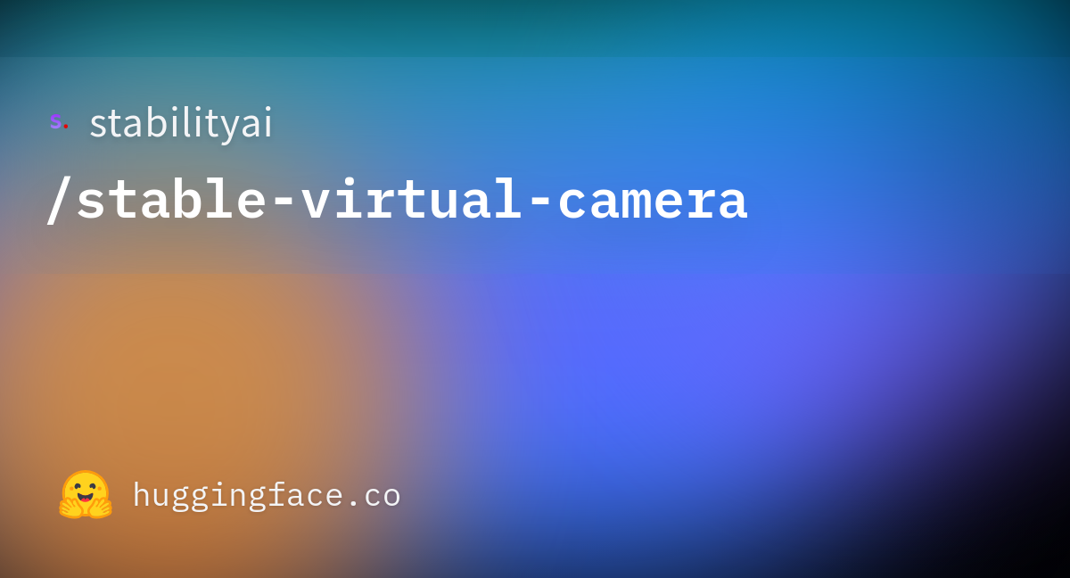 stabilityai/stable-virtual-camera at main