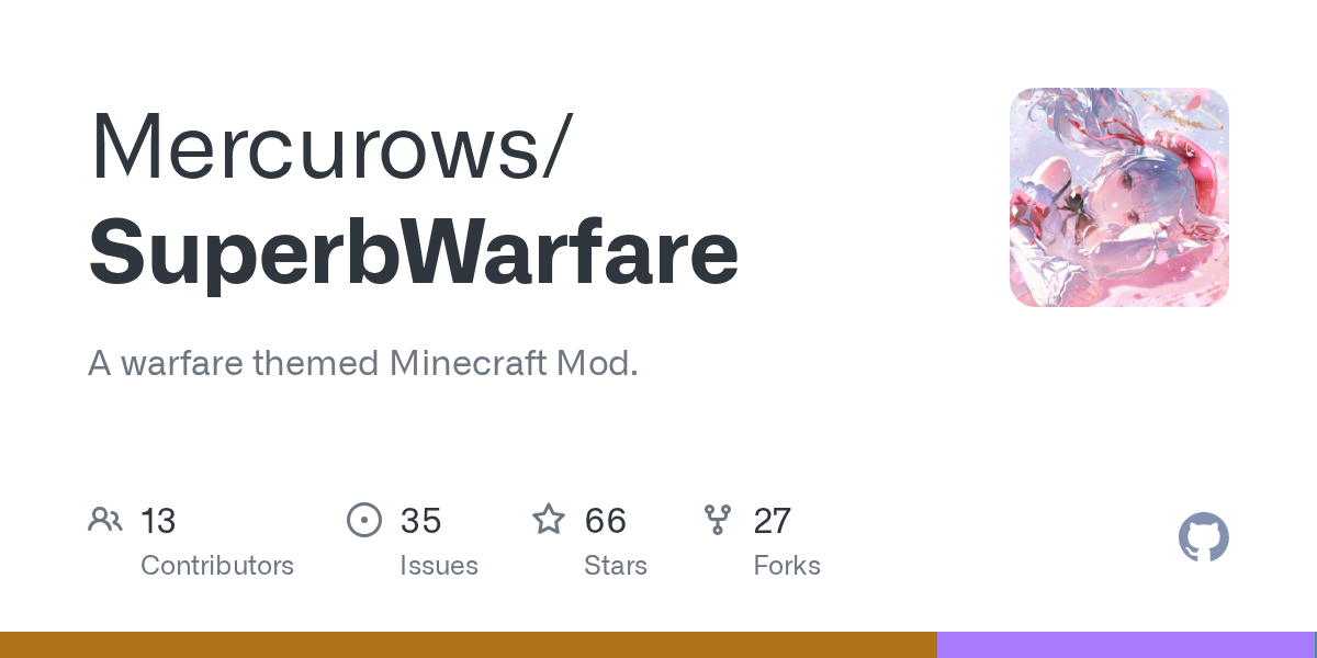 SuperbWarfare/README-en.md at superbwarfare · Mercurows/SuperbWarfare