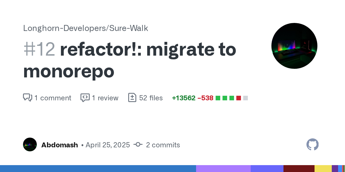 refactor!: migrate to monorepo by Abdomash · Pull Request #12 · L...