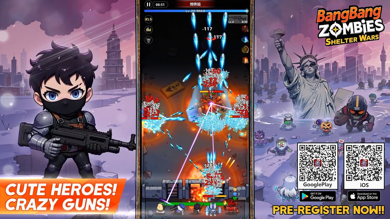 Welcome to BangBang Zombies, Pre-Register Now!