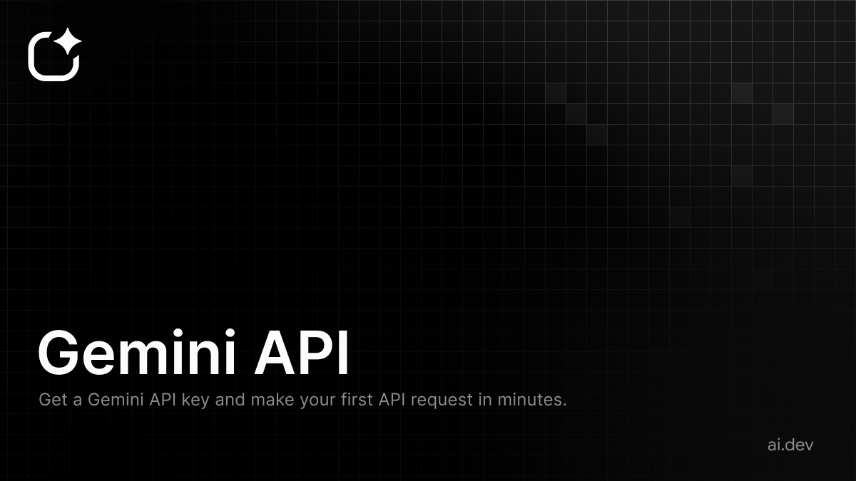 Generating content  |  Gemini API  |  Google AI for Developers