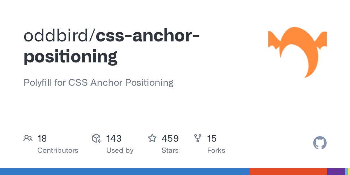 GitHub - oddbird/css-anchor-positioning: Polyfill for CSS Anchor Po...