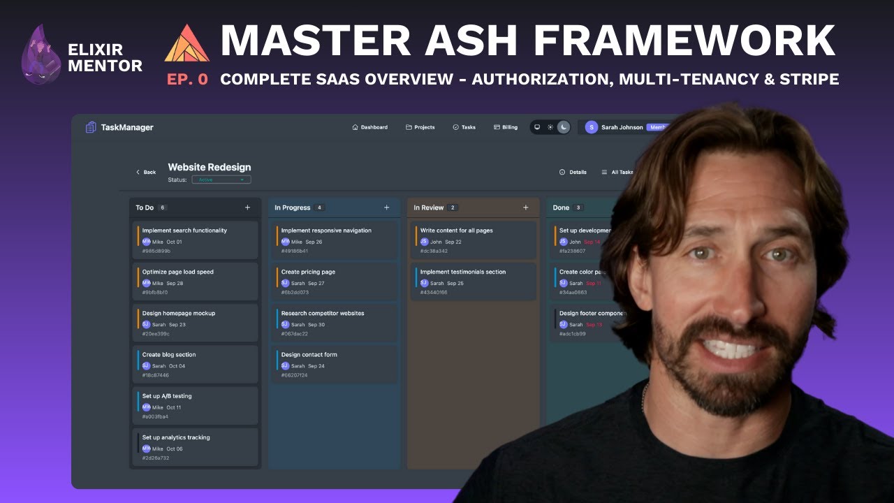 Master Ash Framework [Ep. 0]: Complete SaaS Overview - Authorizatio...