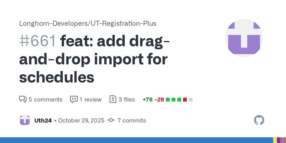 feat: add drag-and-drop import for schedules by Uth24 · Pull Reque...