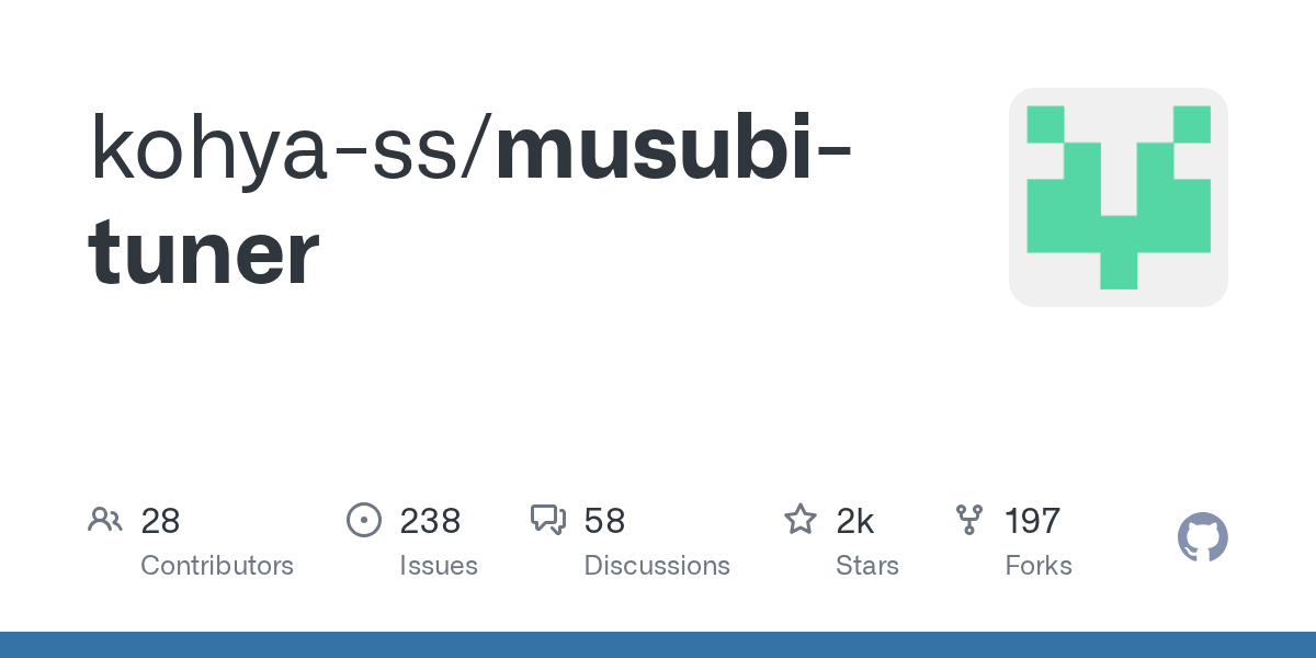 GitHub - kohya-ss/musubi-tuner