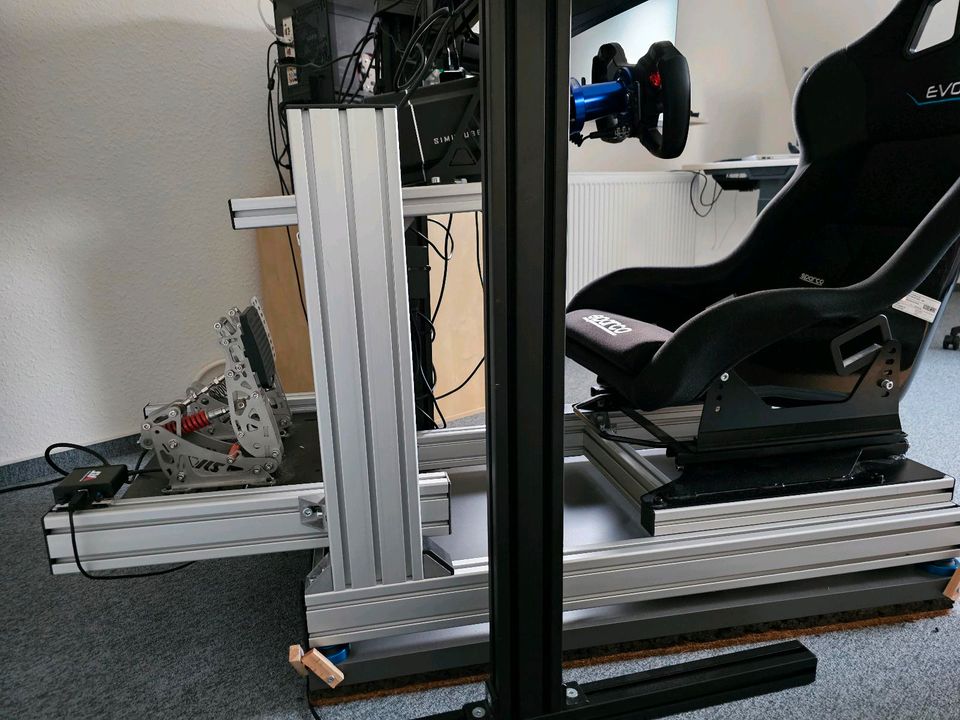 Motedis S-Dream Simracing Rig Aluprofilrig für Simucube, VNM uvm.