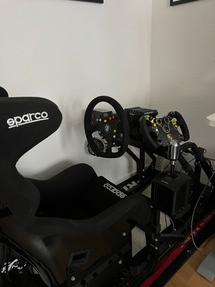 Sim Rig / Cockpit Komplettset | CSL DD, Heusinkveld Sprint, uvm