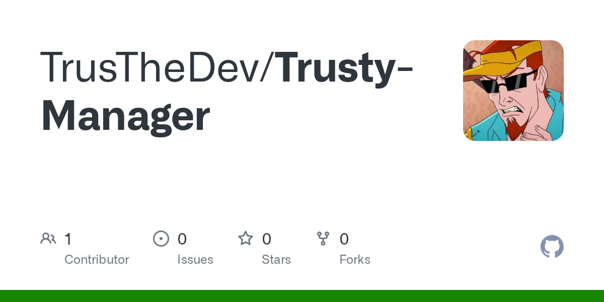 GitHub - TrusTheDev/Trusty-Manager