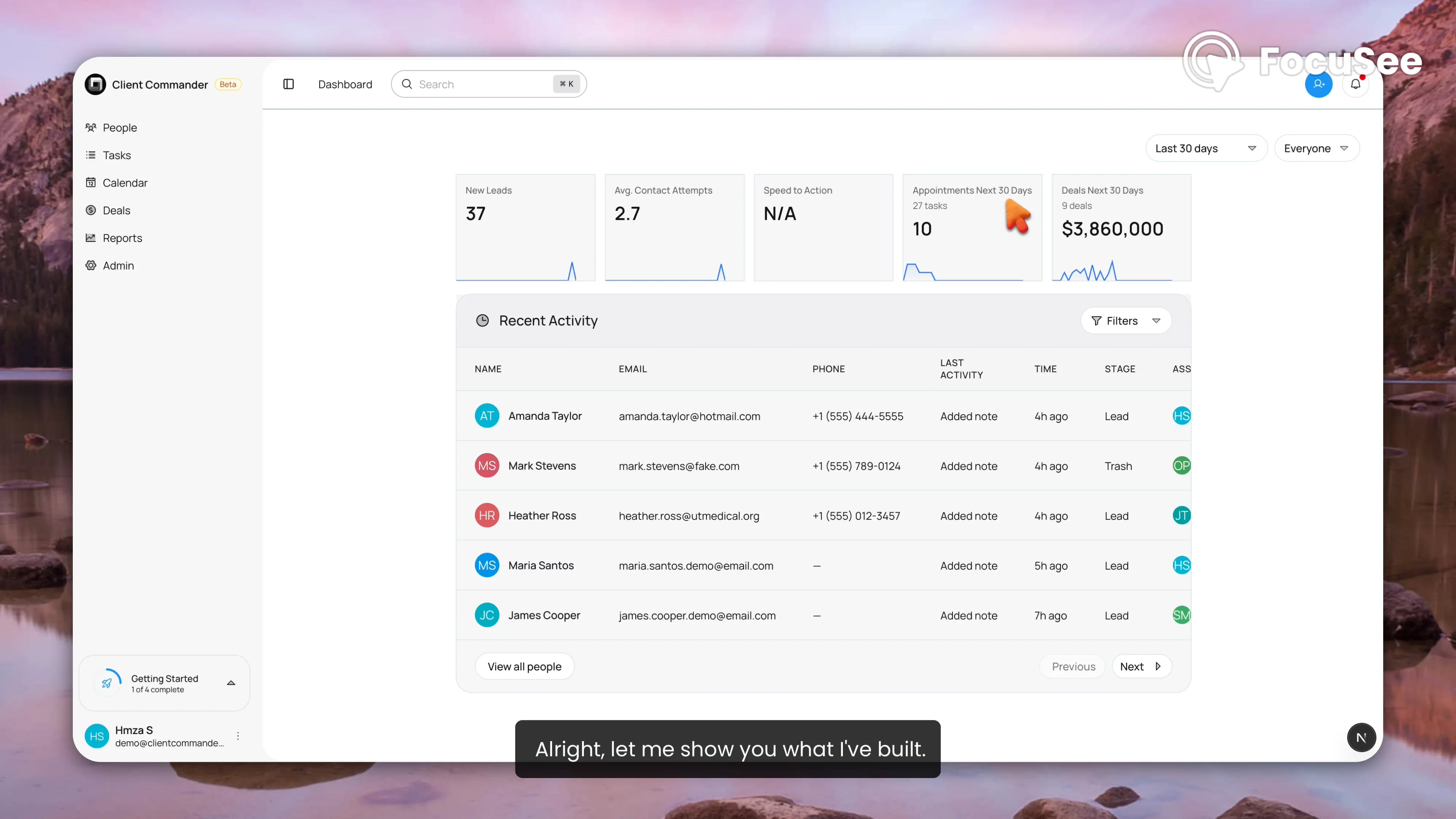 Client Commander Pitch