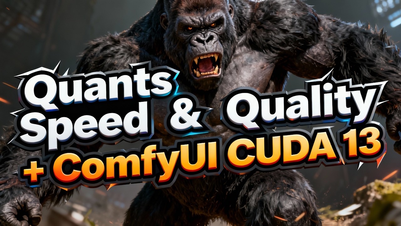 BF16 vs GGUF, FP8 Scaled, NVFP4 Speed & Quality Compared + ComfyUI ...