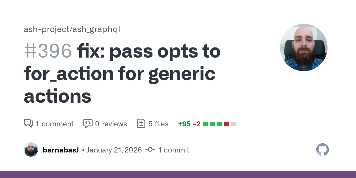 fix: pass opts to for_action for generic actions by barnabasJ · Pu...