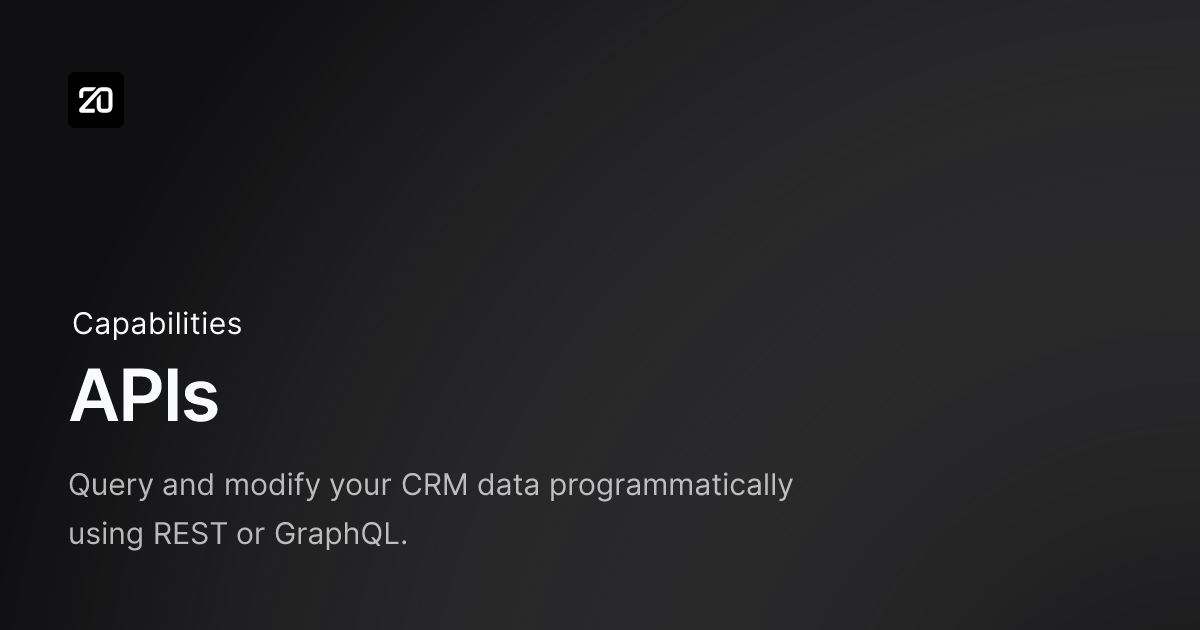 APIs - Twenty Documentation