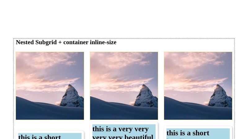 nested subgrid + container inline-size