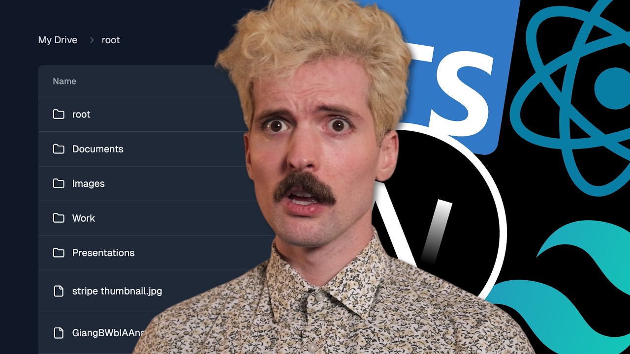 My Biggest Tutorial Ever (Build A FULL Google Drive Clone with Reac...