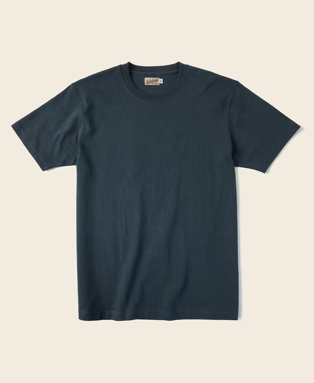 9 oz Cotton Tubular T-Shirt - Vintage Black