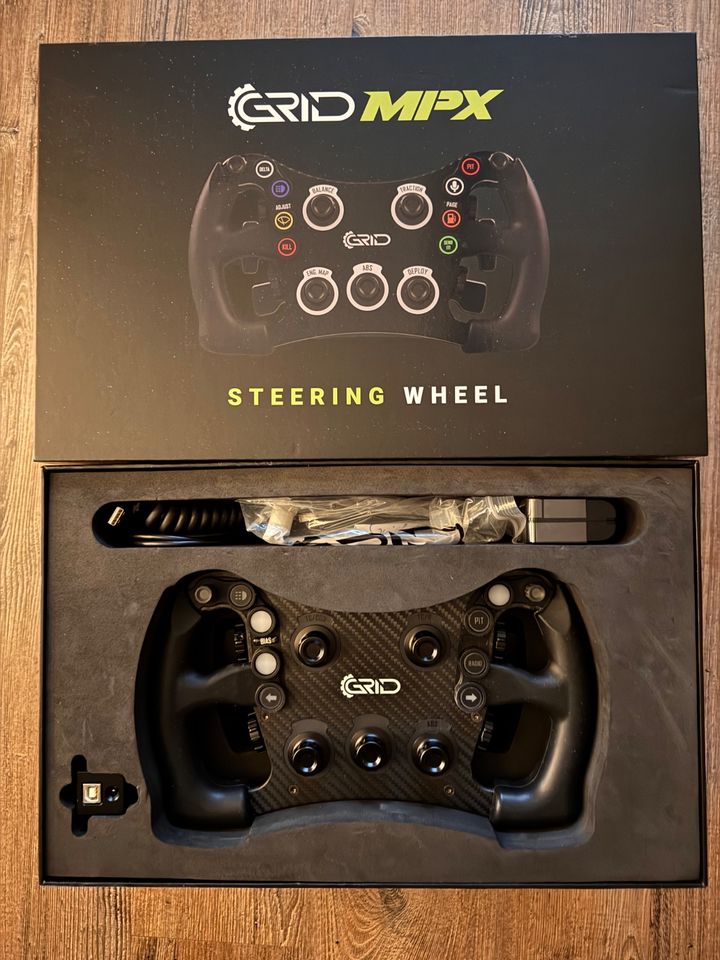 Grid MPX V1 Steering Wheel Simracing Lenkrad